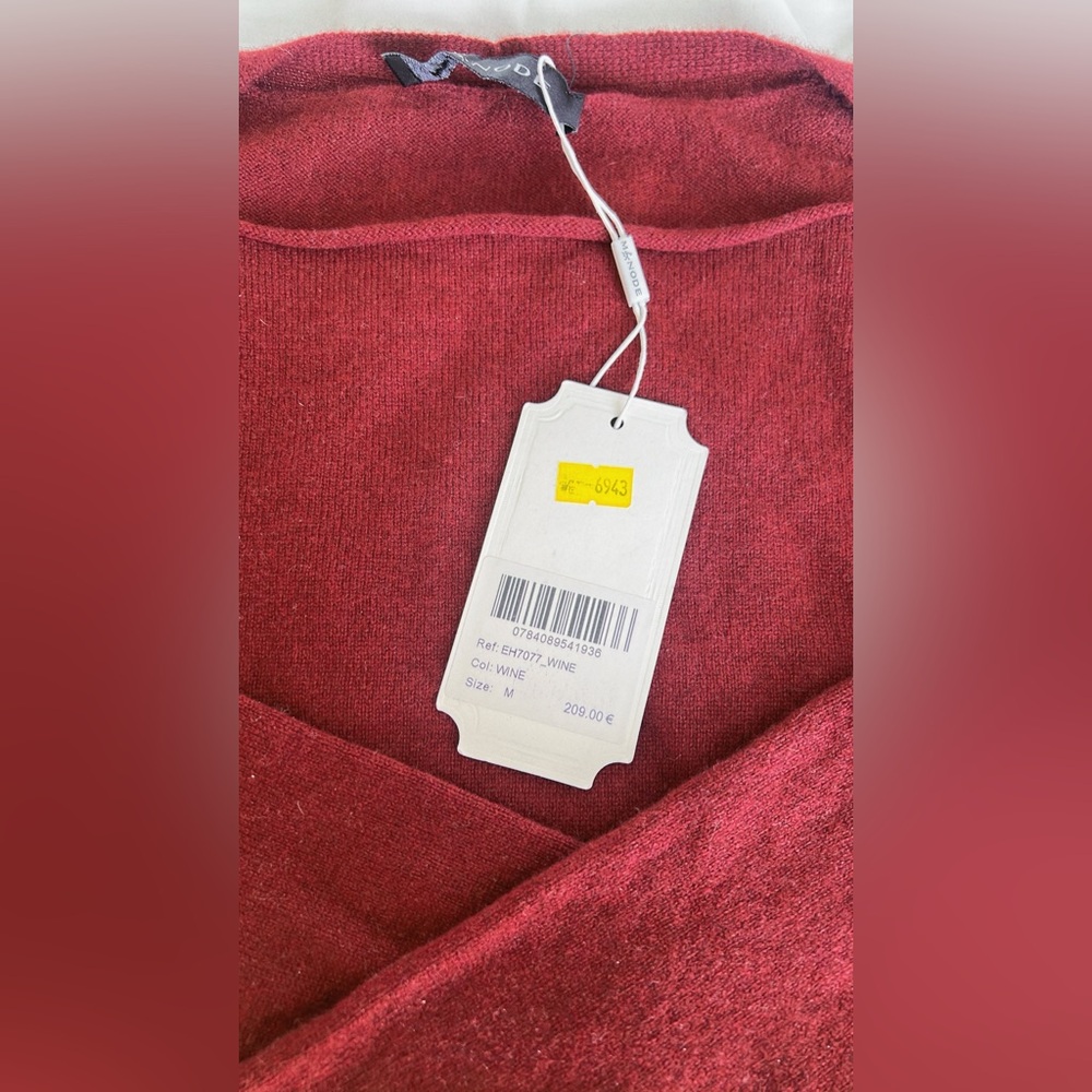 MANODE woman's Cashmere sweater - Picture 4 of 6